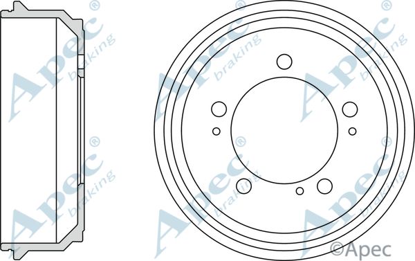 APEC BRAKING Piduritrummel DRM9931